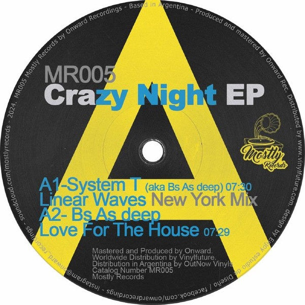 Bs As Deep & Nicola Brusegan - Crazy Night EP