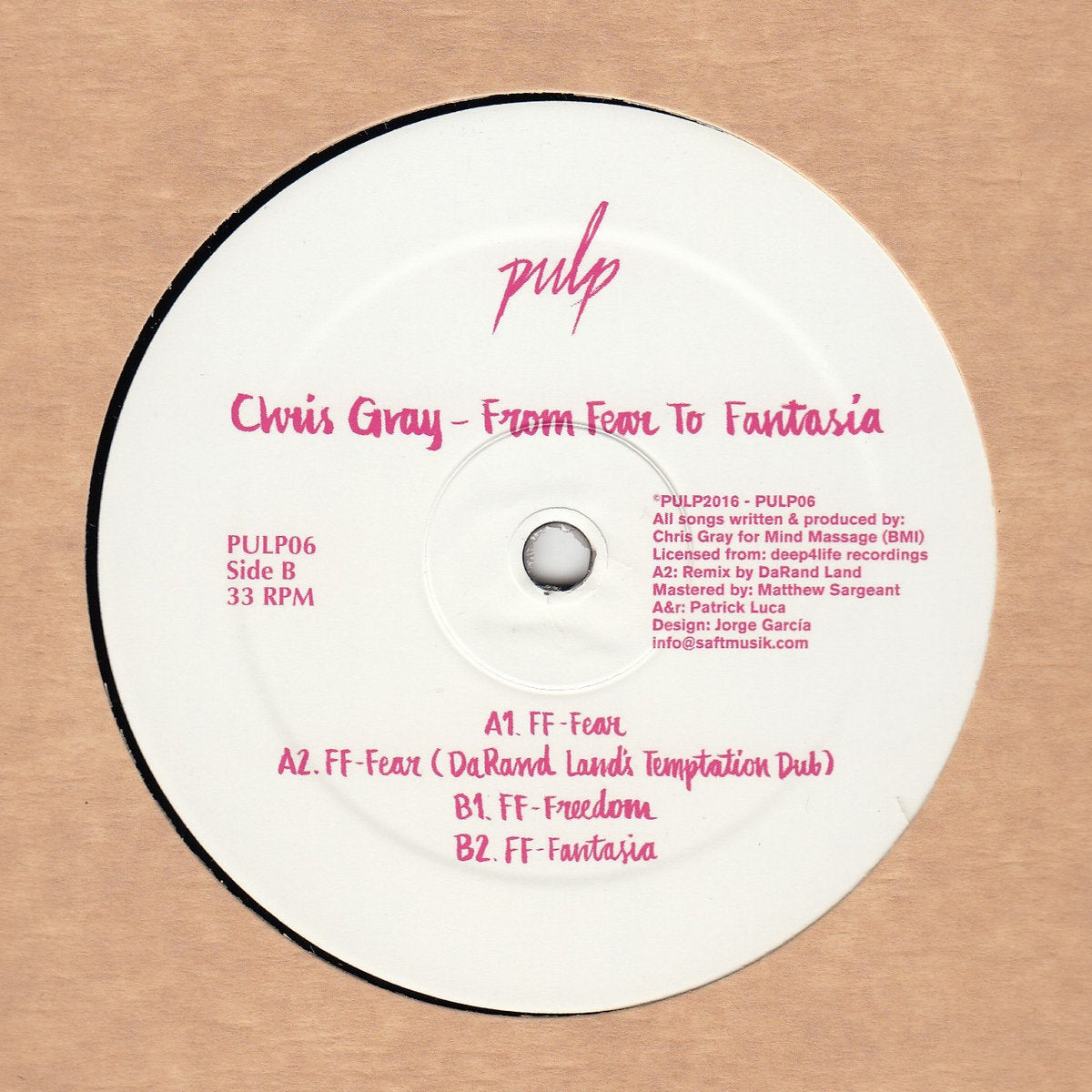 Chris Gray - From Fear To Fantasia