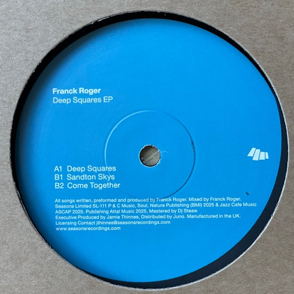 Franck Roger - Deep Squares EP