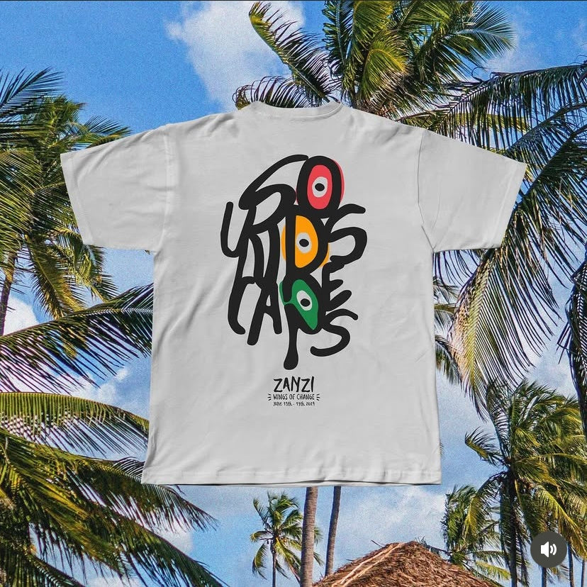 Soundscapes White Tees tshirt