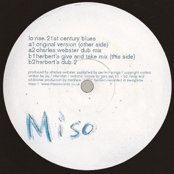 Lo Rise - 21st Century Blues (Charles Webster & Herbert mixes)