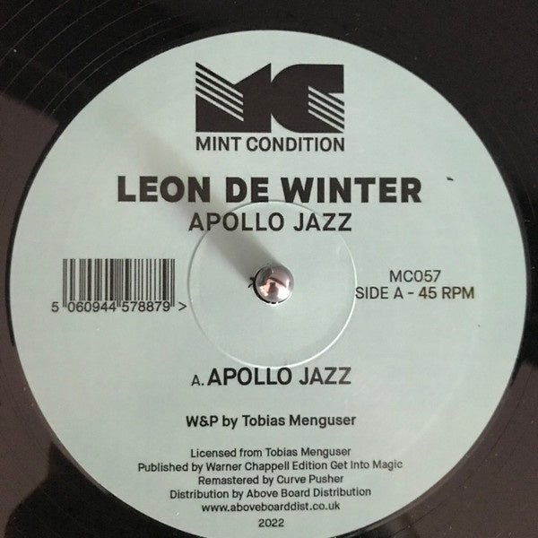 Leon De Winter - Apollo Jazz