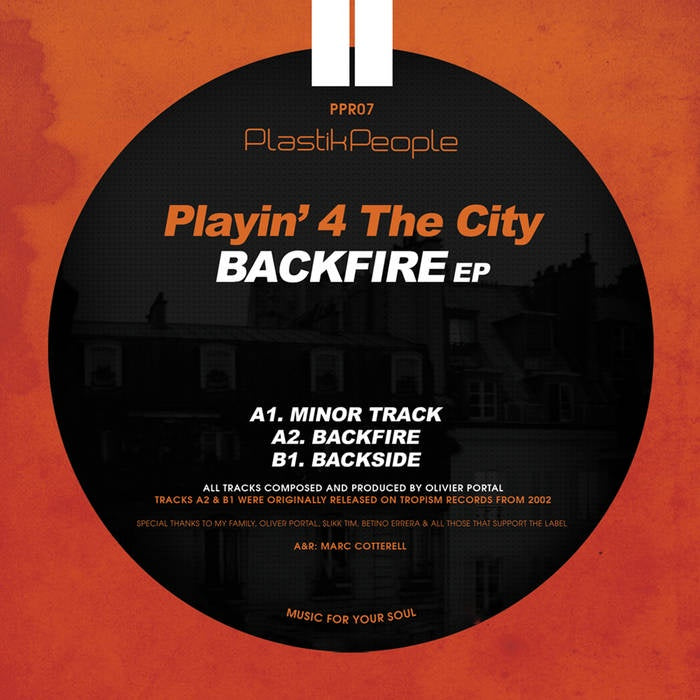 Playin' 4 The City - Backfire EP
