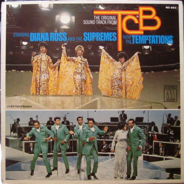 Diana Ross And The Supremes With The Temptations - (The Original Sound Track From) TCB (Soul)