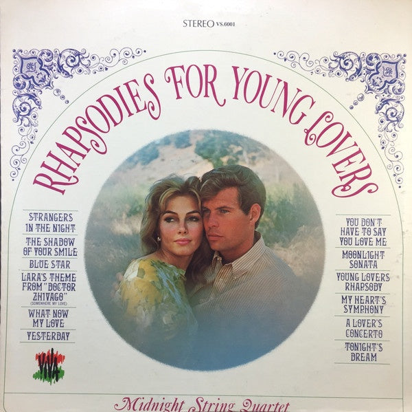 Midnight String Quartet - Rhapsodies For Young Lovers. (Jazz)
