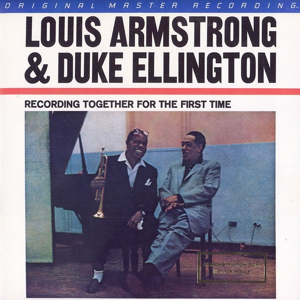 Louis Armstrong & Duke Ellington - Recording Together For The First Time (Jazz)