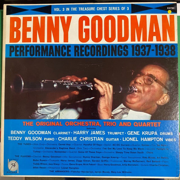 Benny Goodman - The Treasure Chest - Performance Recordings 1937 - 1938 (Jazz)