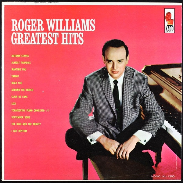 Roger Williams - Greatest Hits. (Jazz)