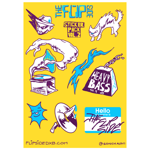 The Flip Side Sticker Pack 2.2