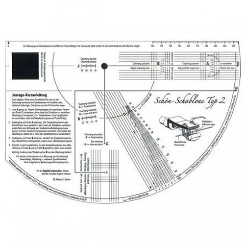 Tonar Professional Alignment Protractor