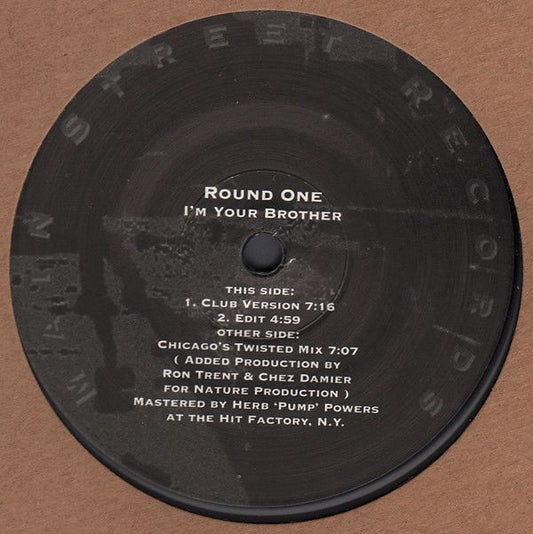 Round One - I'm Your Brother