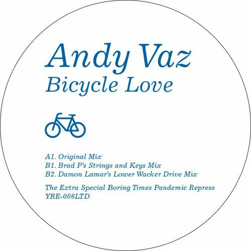 Andy Vaz - Bicycle Love  (2025 repress)