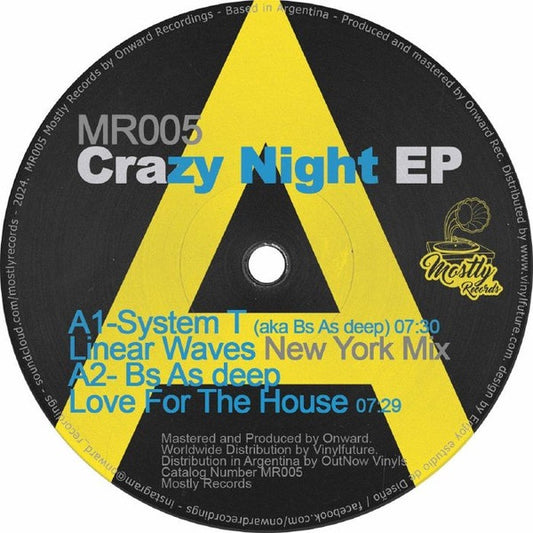 Bs As Deep & Nicola Brusegan - Crazy Night EP