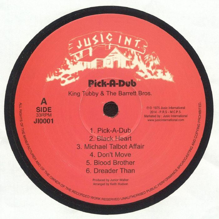 King Tubby & The Barrett Bros. - Pick A Dub