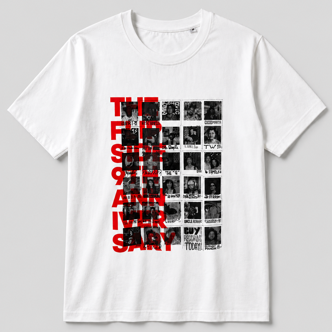 TFS 9th Year Anniversary tshirt (White)