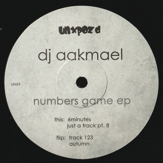 DJ Aakmael - Numbers Game EP