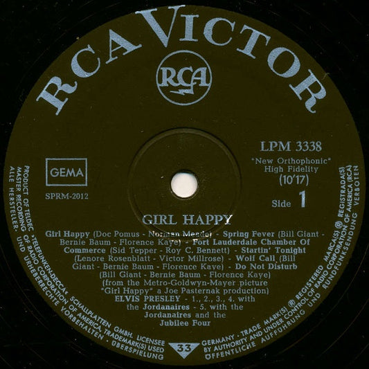 Elvis - Girl Happy