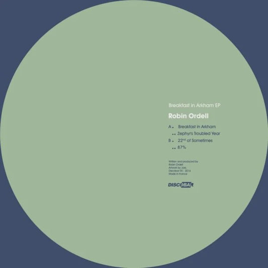 Robin Ordell - Breakfast In Arkham EP