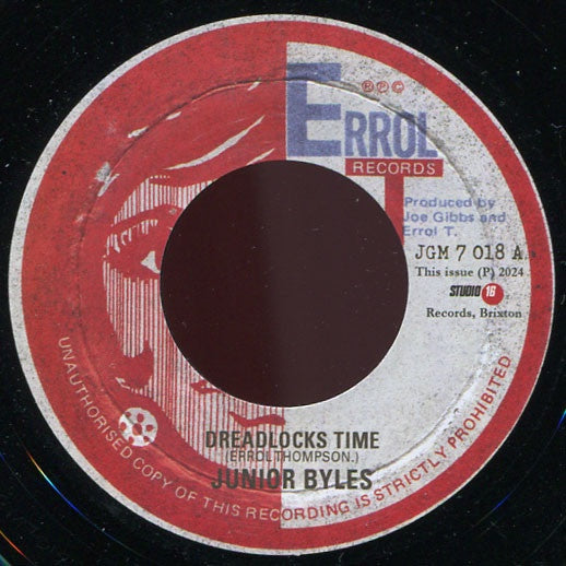 Junior Byles, Joe Gibbs & The Professionals - Dread Locks Time / Peel Head