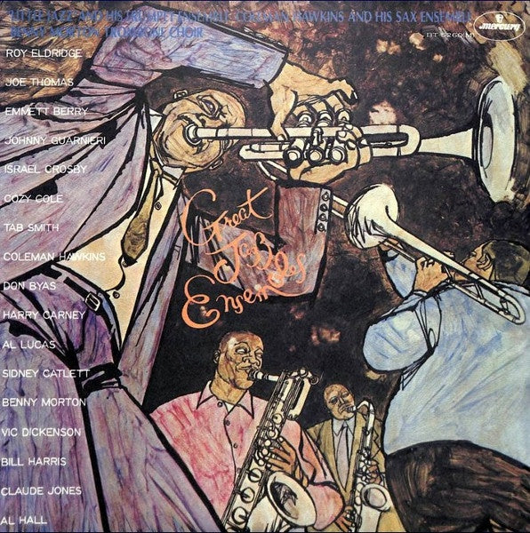 Little Jazz & His Trumpet Ensemble, Coleman Hawkins And His Sax Ensemble, Benny Morton Trombone Choir - Great Jazz Ensembles