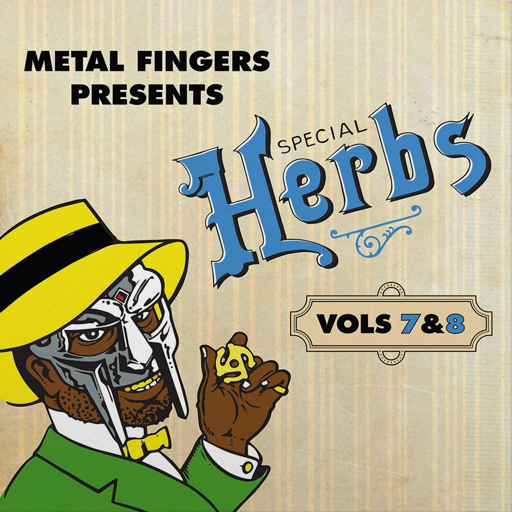 MF Doom- Metal Fingers Presents: Special Herbs Vol. 7&8 (Sky Blue Vinyl)