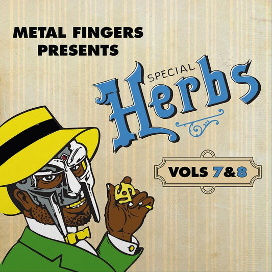 MF Doom- Metal Fingers Presents: Special Herbs Vol. 7&8 (Sky Blue Vinyl)
