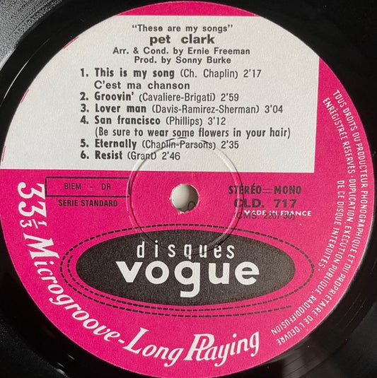 Pet Clark - These Are My Songs