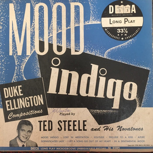 Ted Steele And His Novatones - Mood Indigo  (jazz)