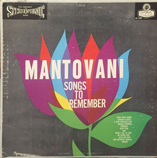 Mantovani And His Orchestra - Songs To Remember (Jazz)