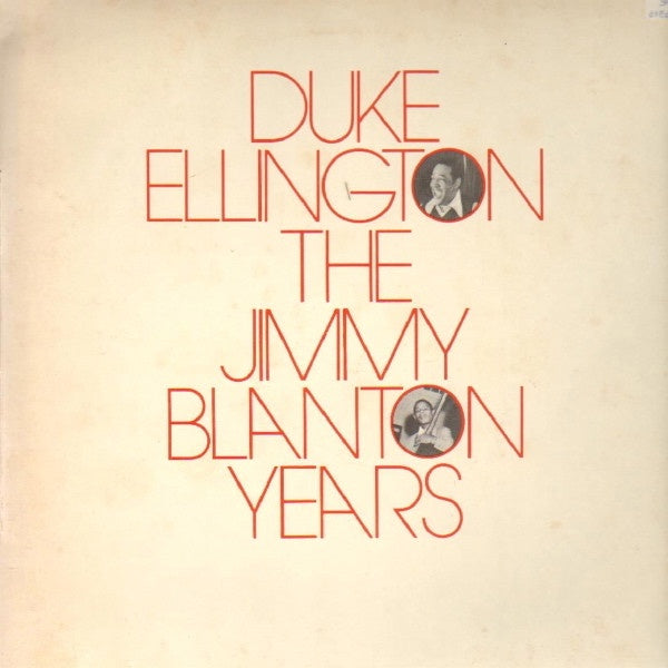 Duke Ellington - The Jimmy Blanton Years. (Jazz)