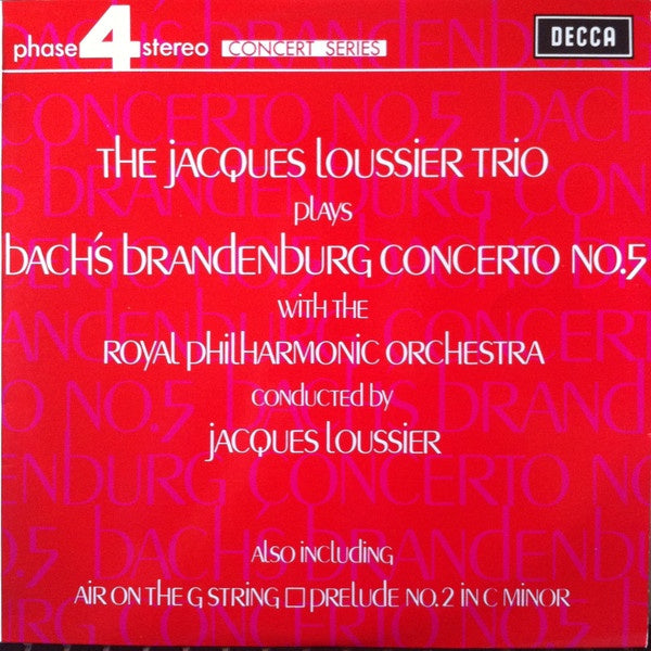 Jacques Loussier - Plays Bach's Brandenburg Concerto (Jazz)