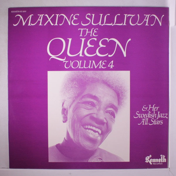 Maxine Sullivan The Queen & Her Swedish Jazz All Stars Volume 4 (jazz)