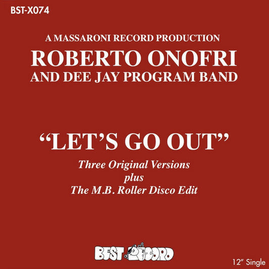 Roberto Onofri and Dee Jay Program Band - Let's go Out