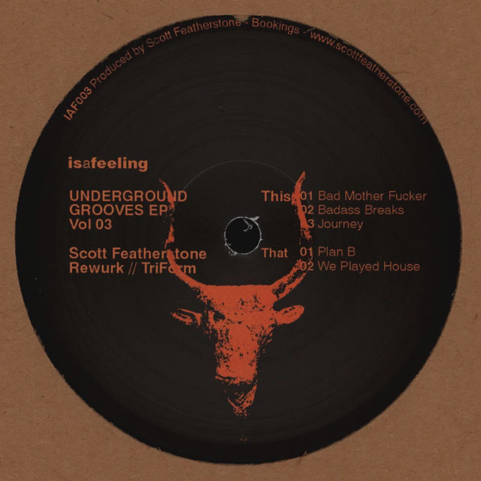 Triform & Scott Featherstone - Underground Grooves Vol.3