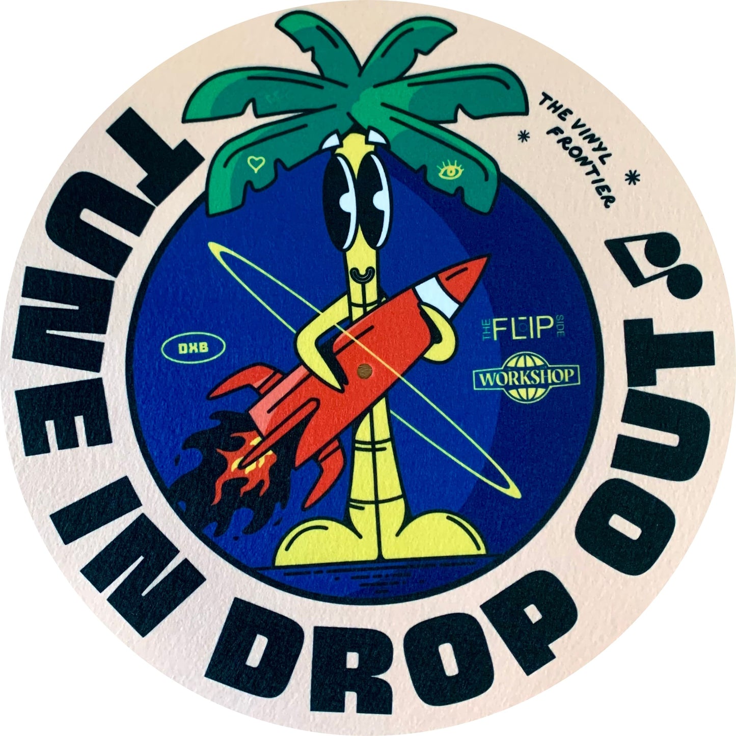 TFS Tune In Drop Out Slipmat (Beige)