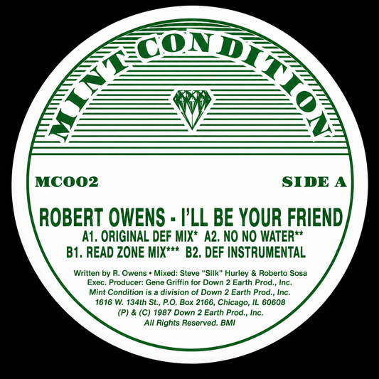Robert Owens - I'll Be Your Friend