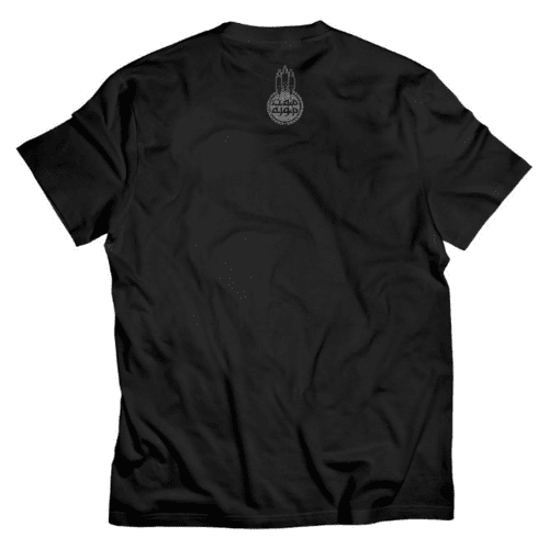 Al Wala Shirt in Black (Gray Print)